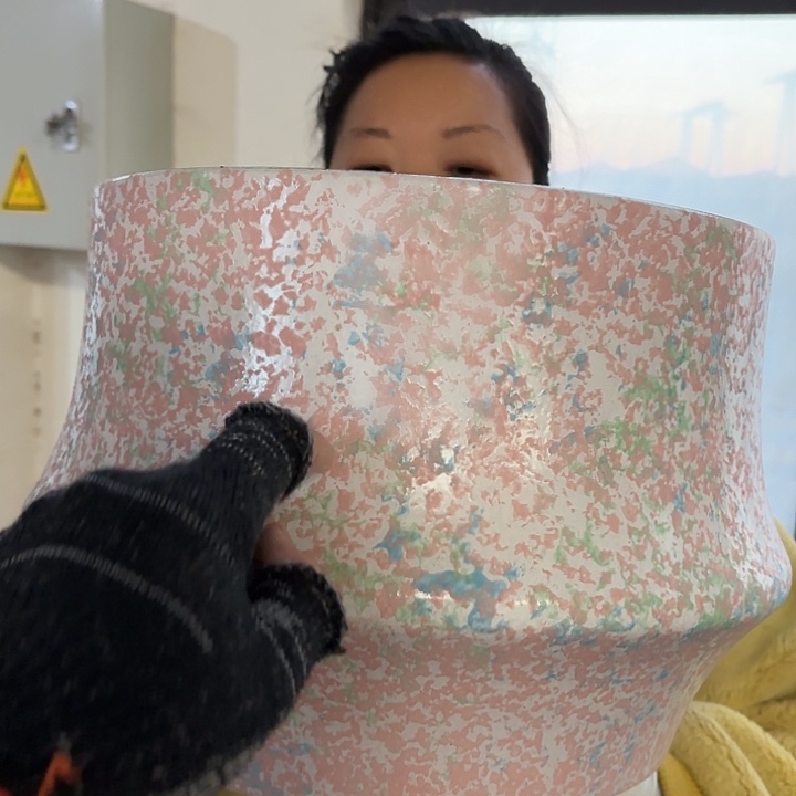 瑕疵高24口30花盆
