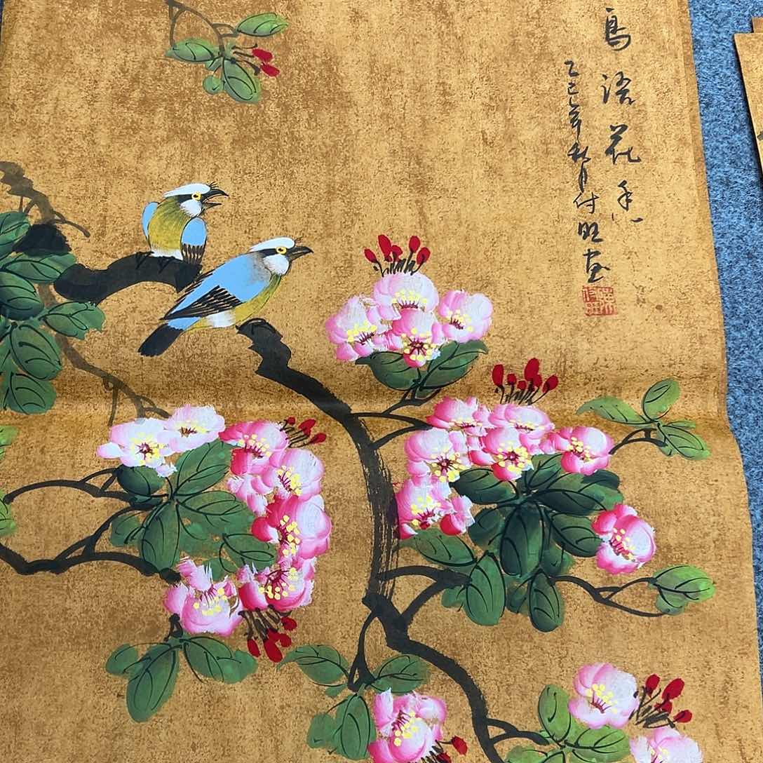 国画纯手绘作品图