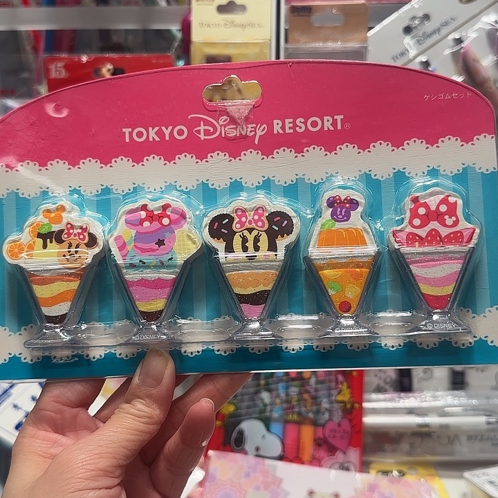 东迪甜品橡皮一套