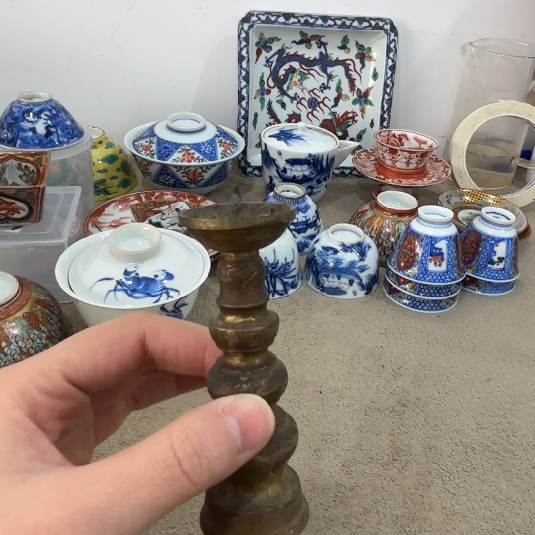 瓷片非常好看漂亮的物品 