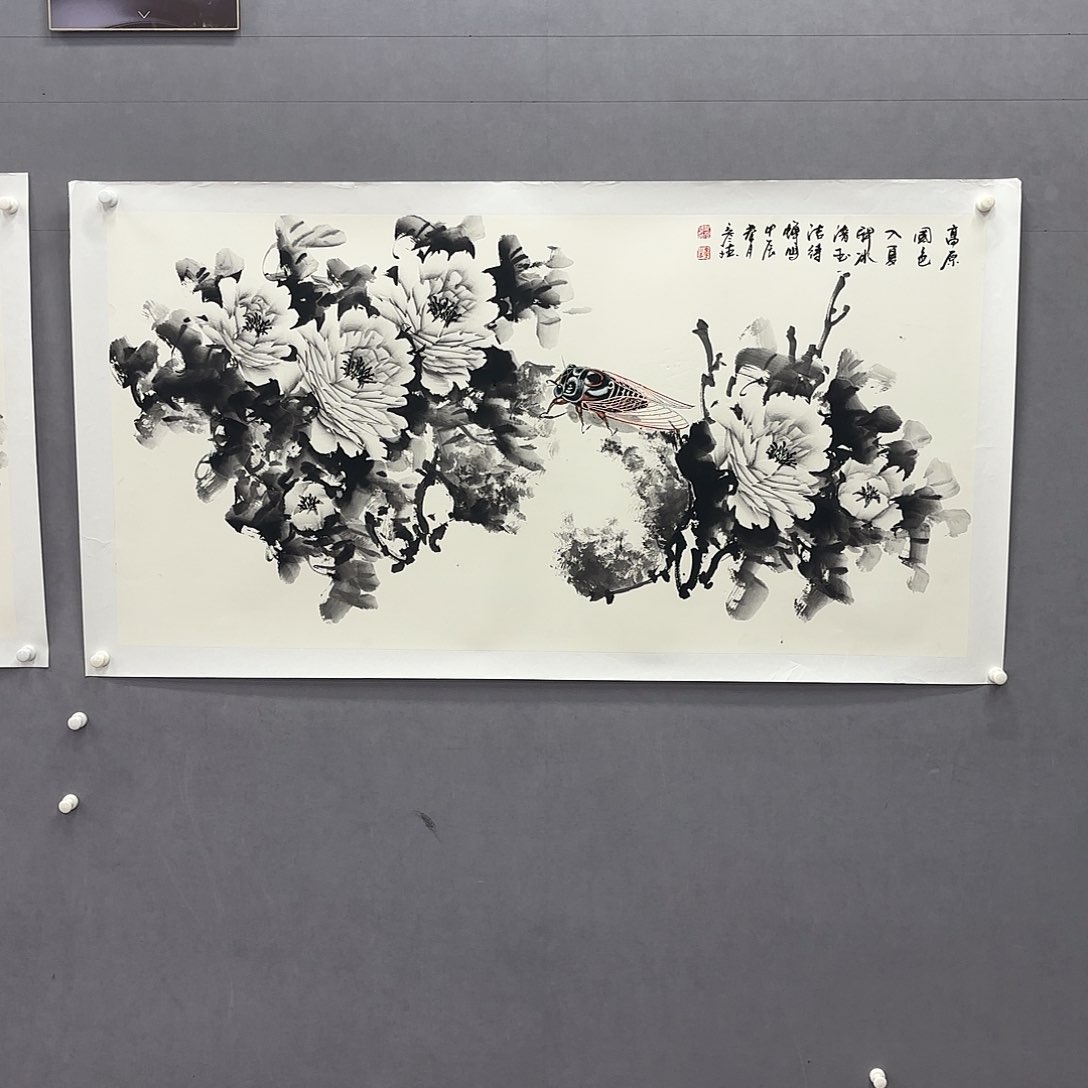 国画亲笔手绘原创