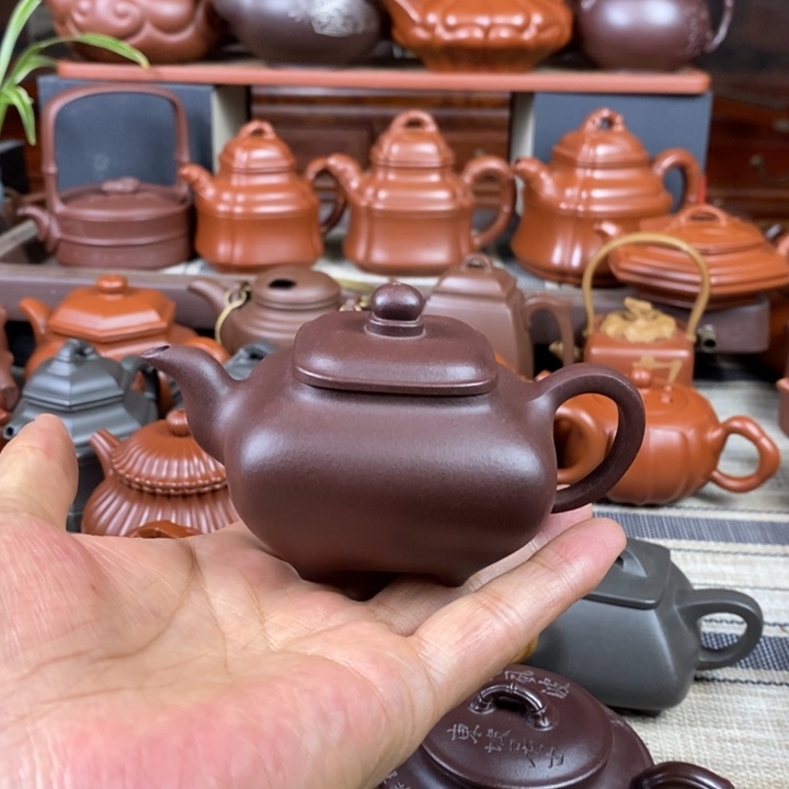 紫砂茶壶全手工传炉130-260cc原矿老紫泥特价