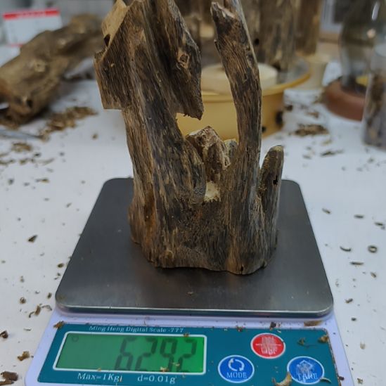 晴***^沉香沉香碎屑棋楠虫漏小料63克