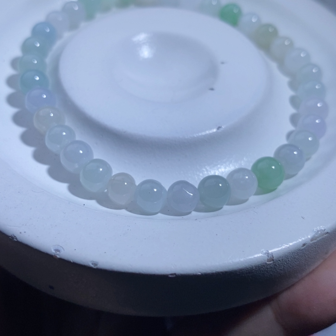 未镶嵌手串翡翠天然缅甸A货翡翠