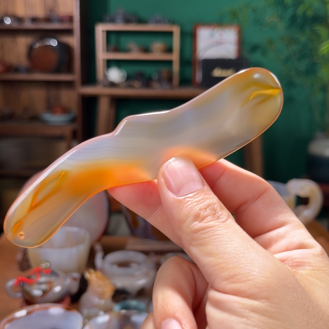 玛瑙/玉髓未镶嵌刮板