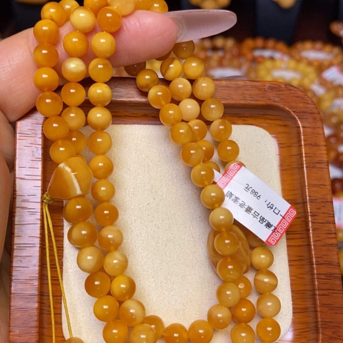 【闪购商品】蜜蜡手链未镶嵌手串