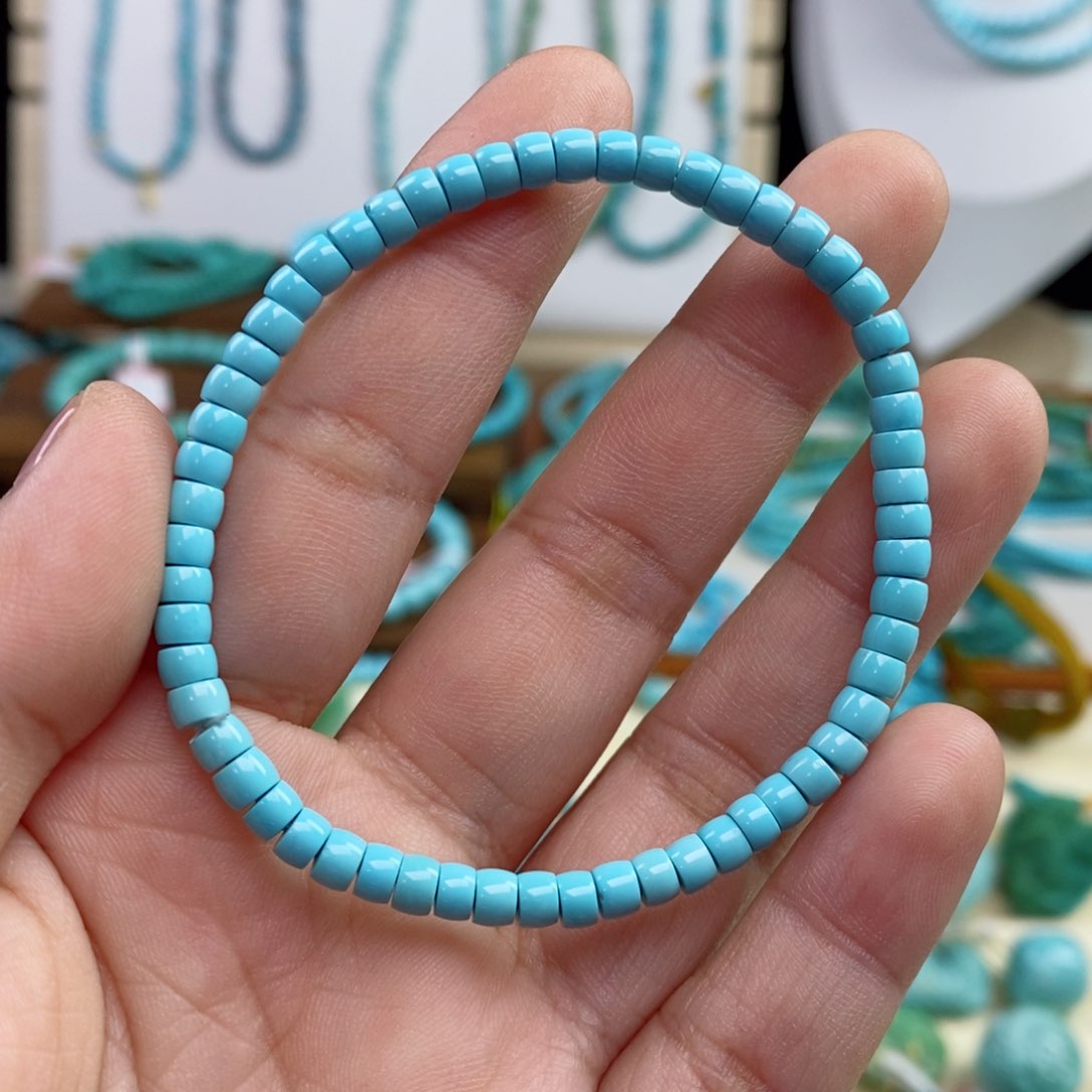 未镶嵌绿松石手串