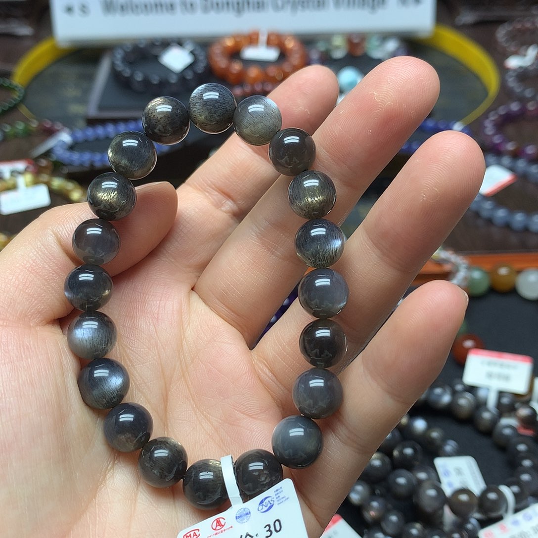 长石手链未镶嵌手链