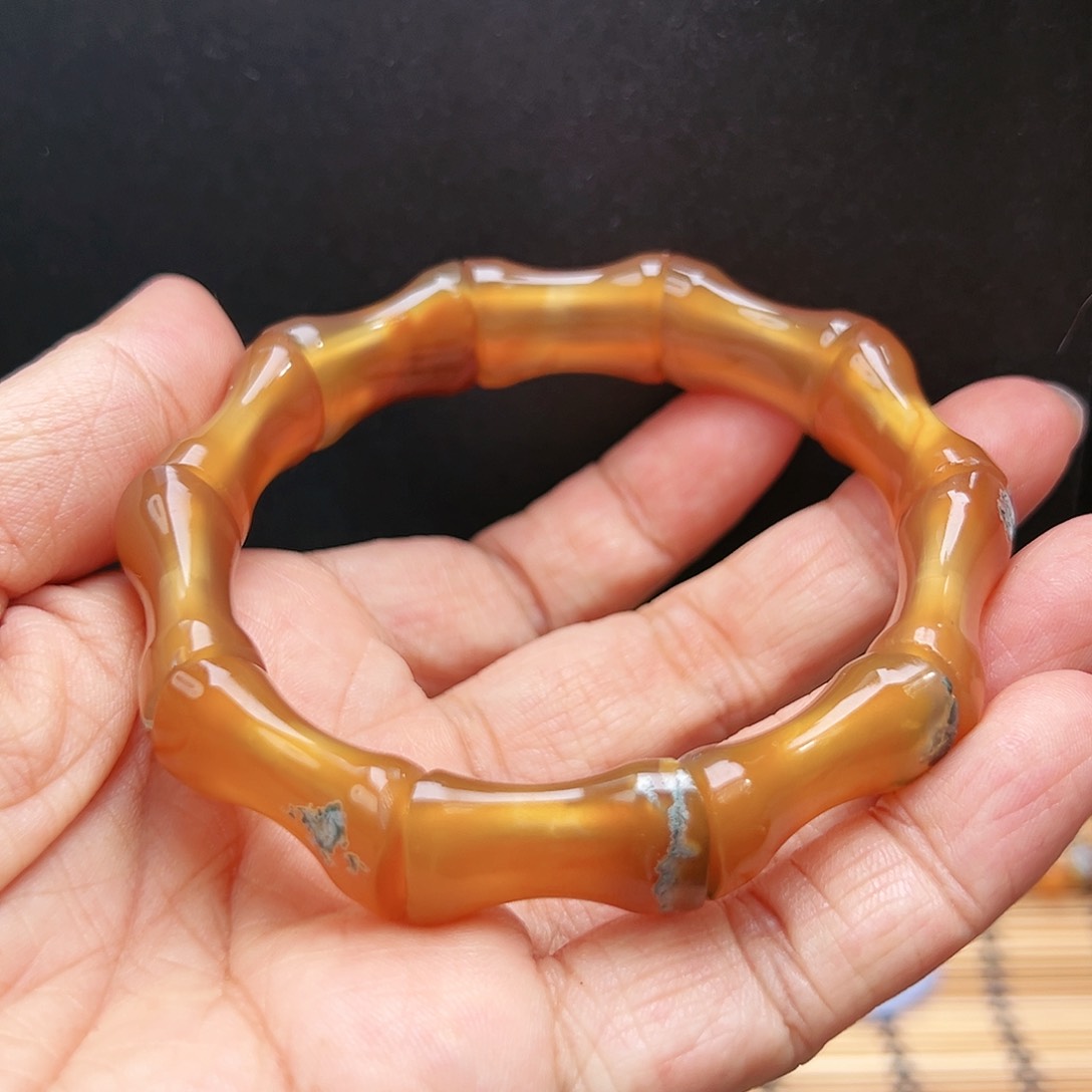 未镶嵌玛瑙/玉髓珠宝半成品