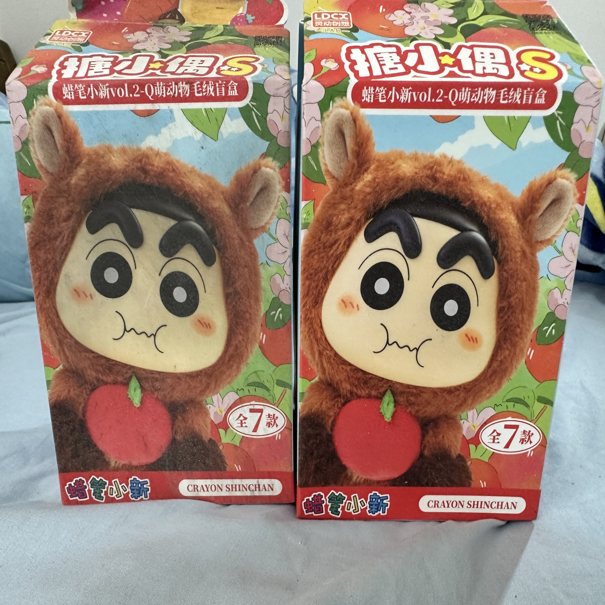 蜡笔小新主题多种系列梦幻Q萌动物造型毛绒公仔