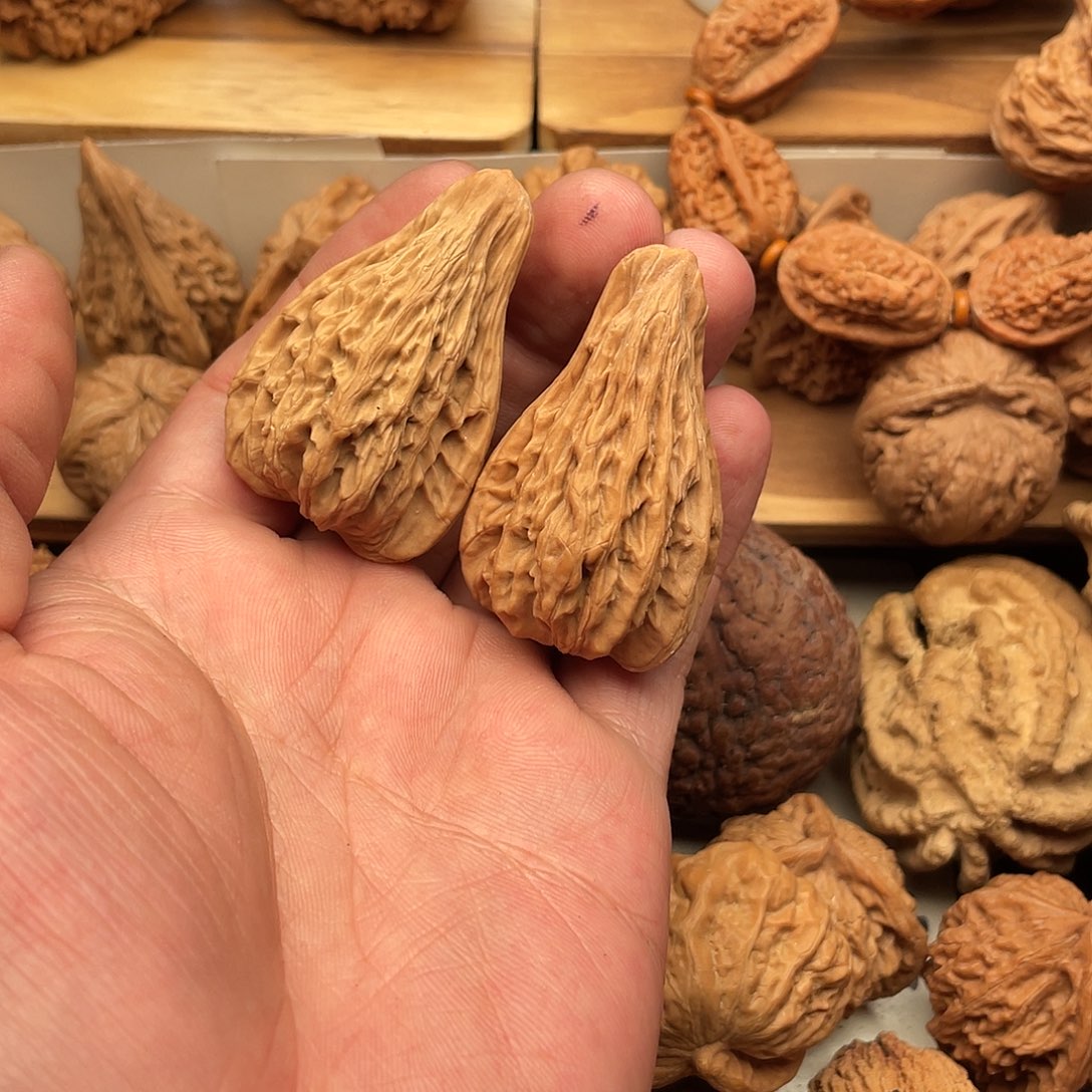 清***天吊坠文玩核桃鸭嘴