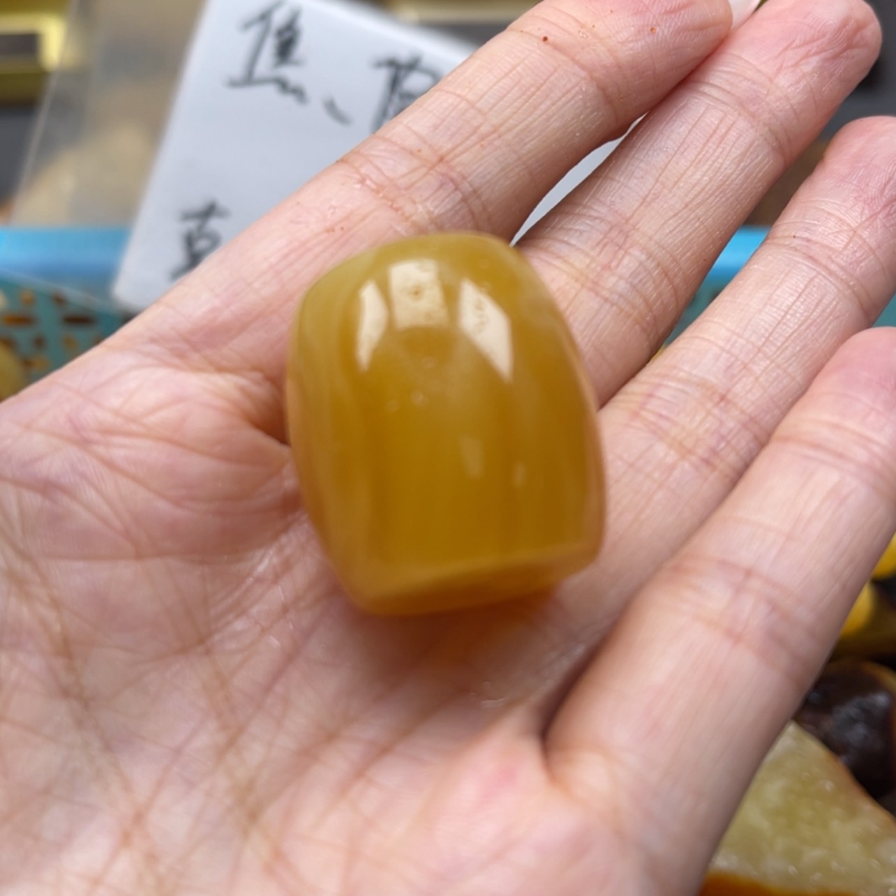 【闪购商品】未镶嵌定制琥珀天然琥珀桶珠25/26