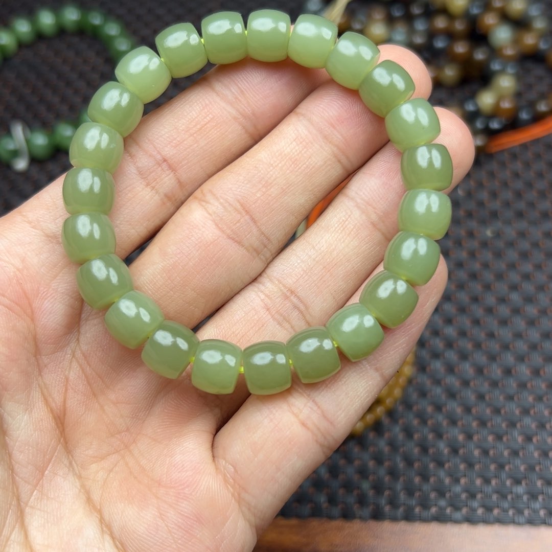 和田玉（糖玉）手链未镶嵌