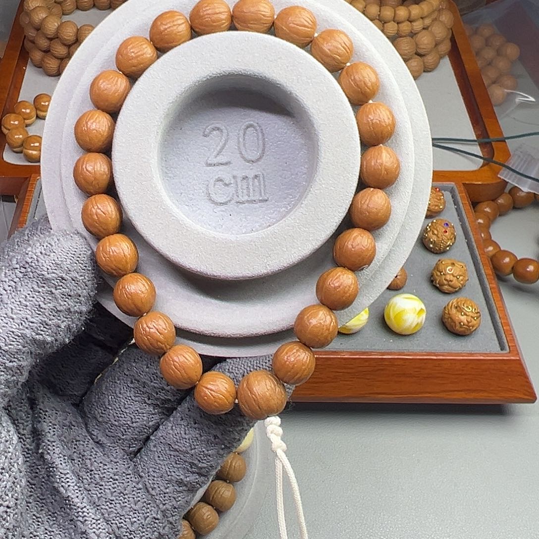 预****手串猴头核桃原皮无修11凤仙手持