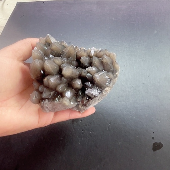 天然水晶簇未镶嵌烟晶用****9