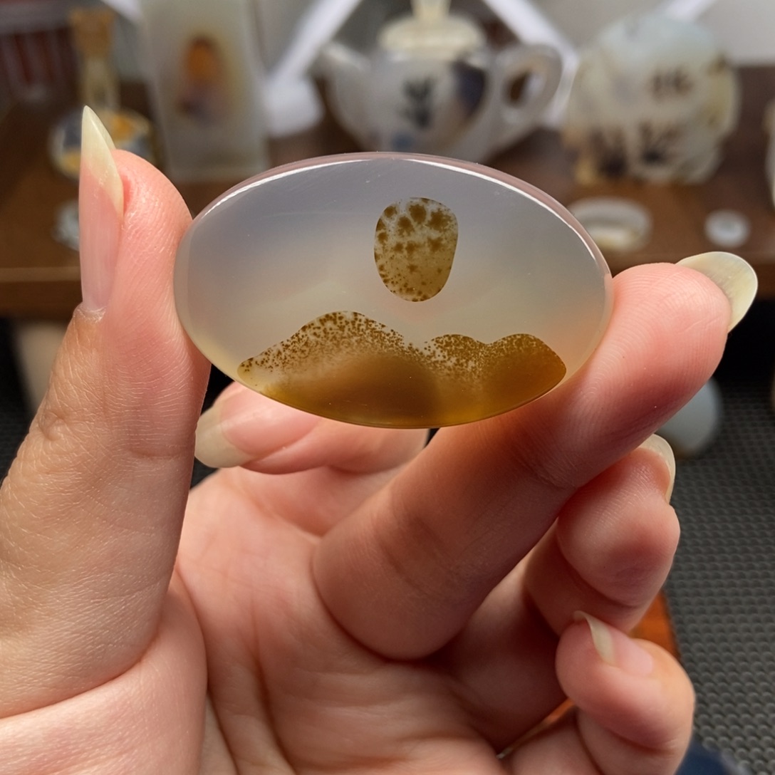 玛瑙/玉髓吊坠(不含链)未镶嵌