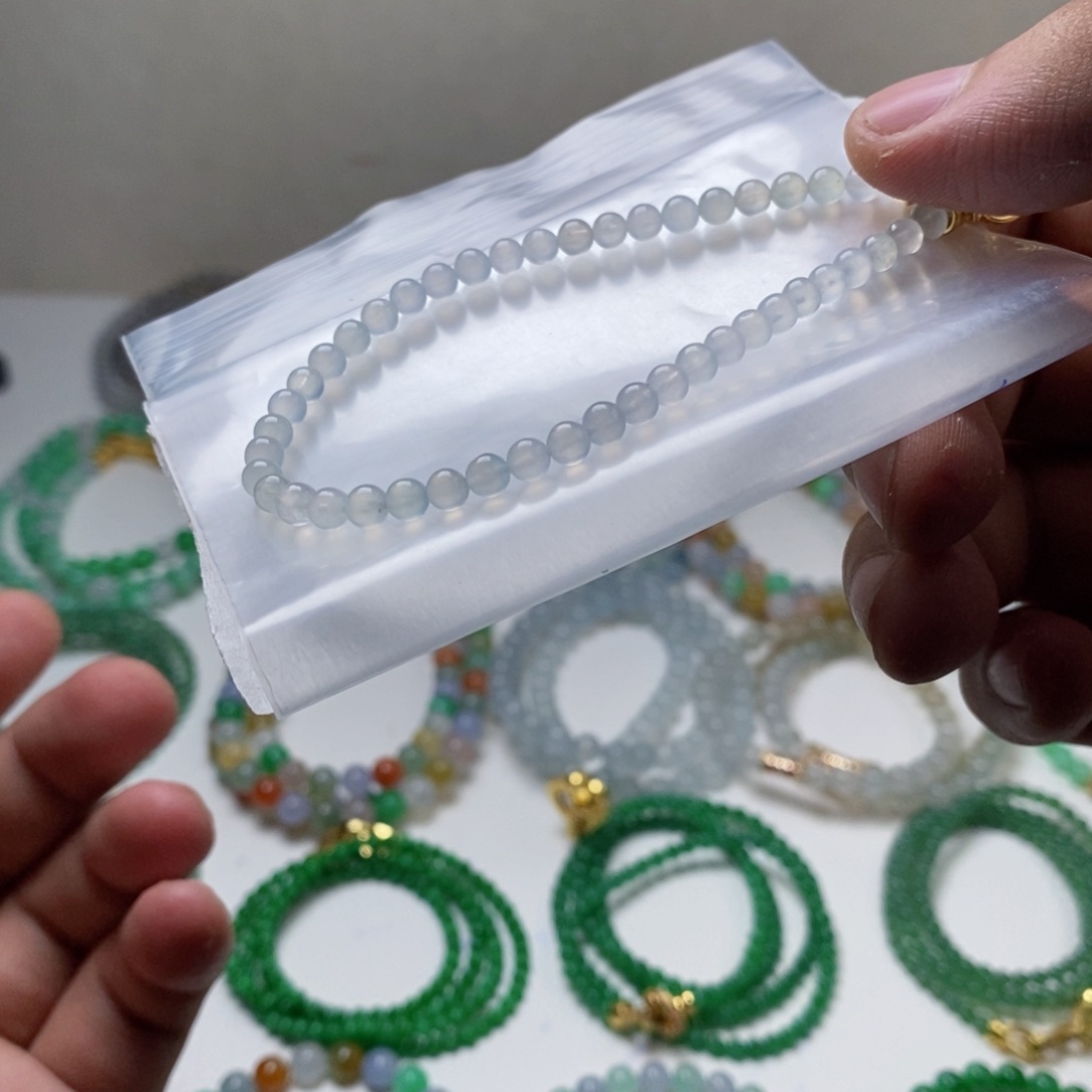 定制翡翠未镶嵌缅甸翡翠a货卡4