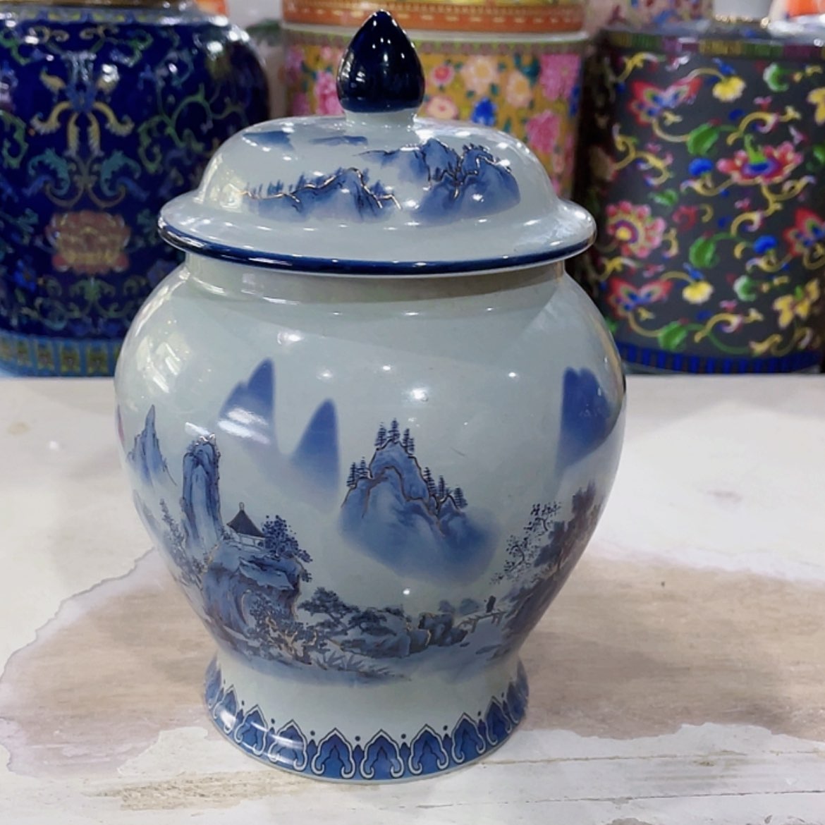 【闪购商品】罐陶瓷茶叶罐密封罐
