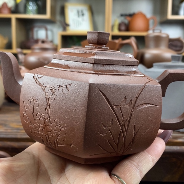 紫砂茶壶用****0原矿紫砂壶