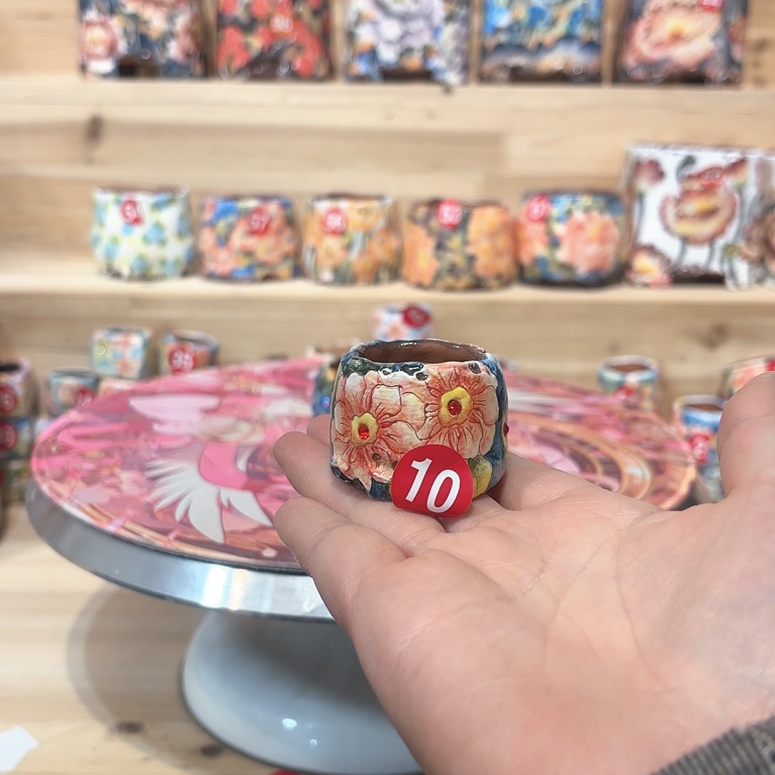 紫砂花盆手工花盆默认微瑕3/3