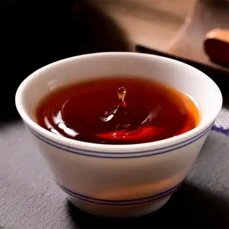 【古一合】通用链接 【困鹿山23号熟茶】200g/饼  熟茶 勐海县 普洱茶