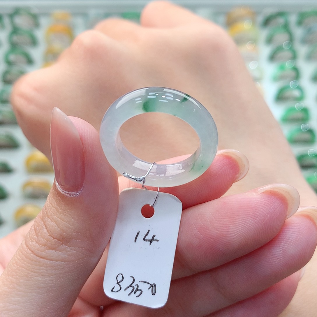 翡翠戒指未镶嵌14号