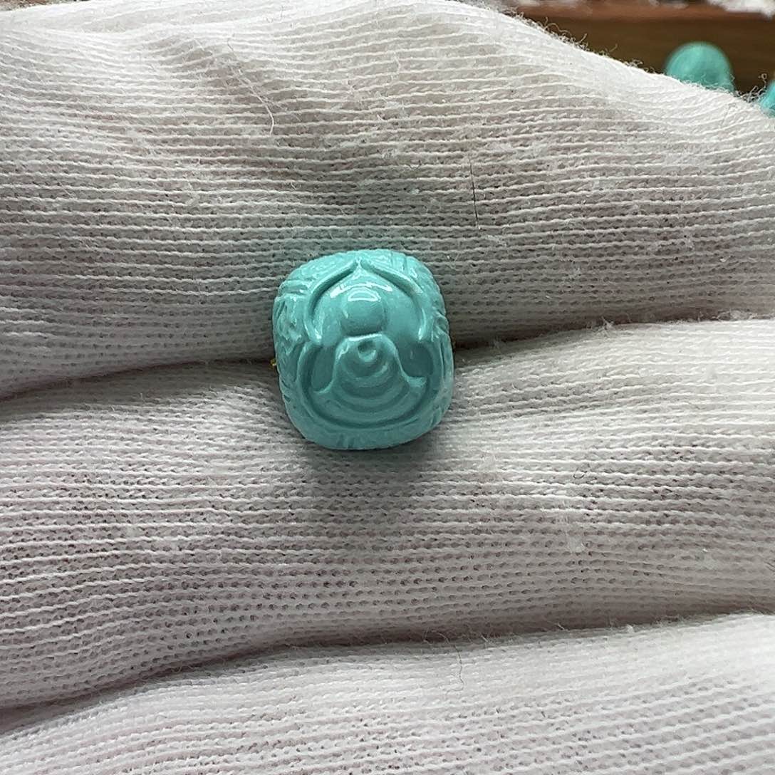 绿松石无相佛珠 未镶嵌