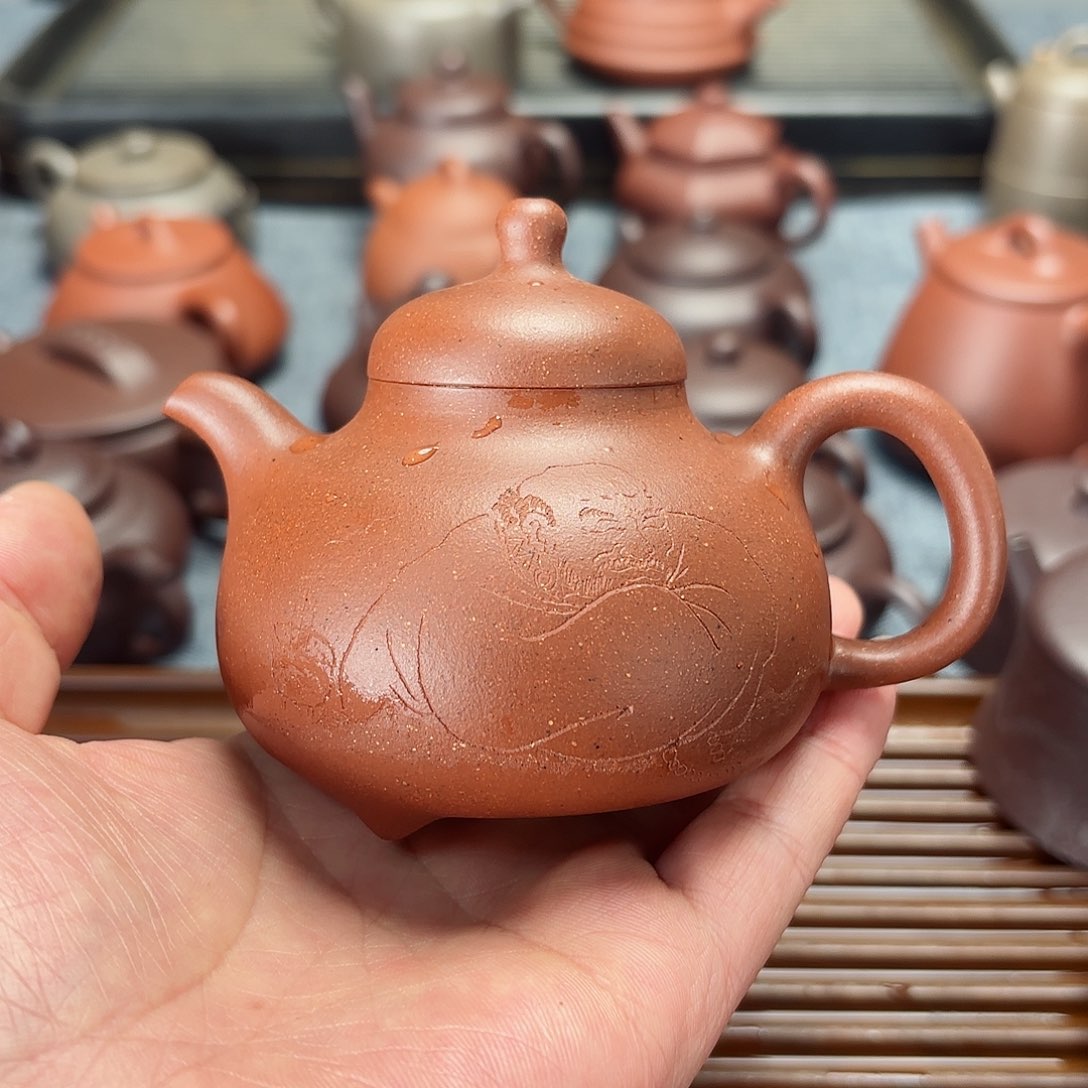 紫砂茶壶全手工乳鼎