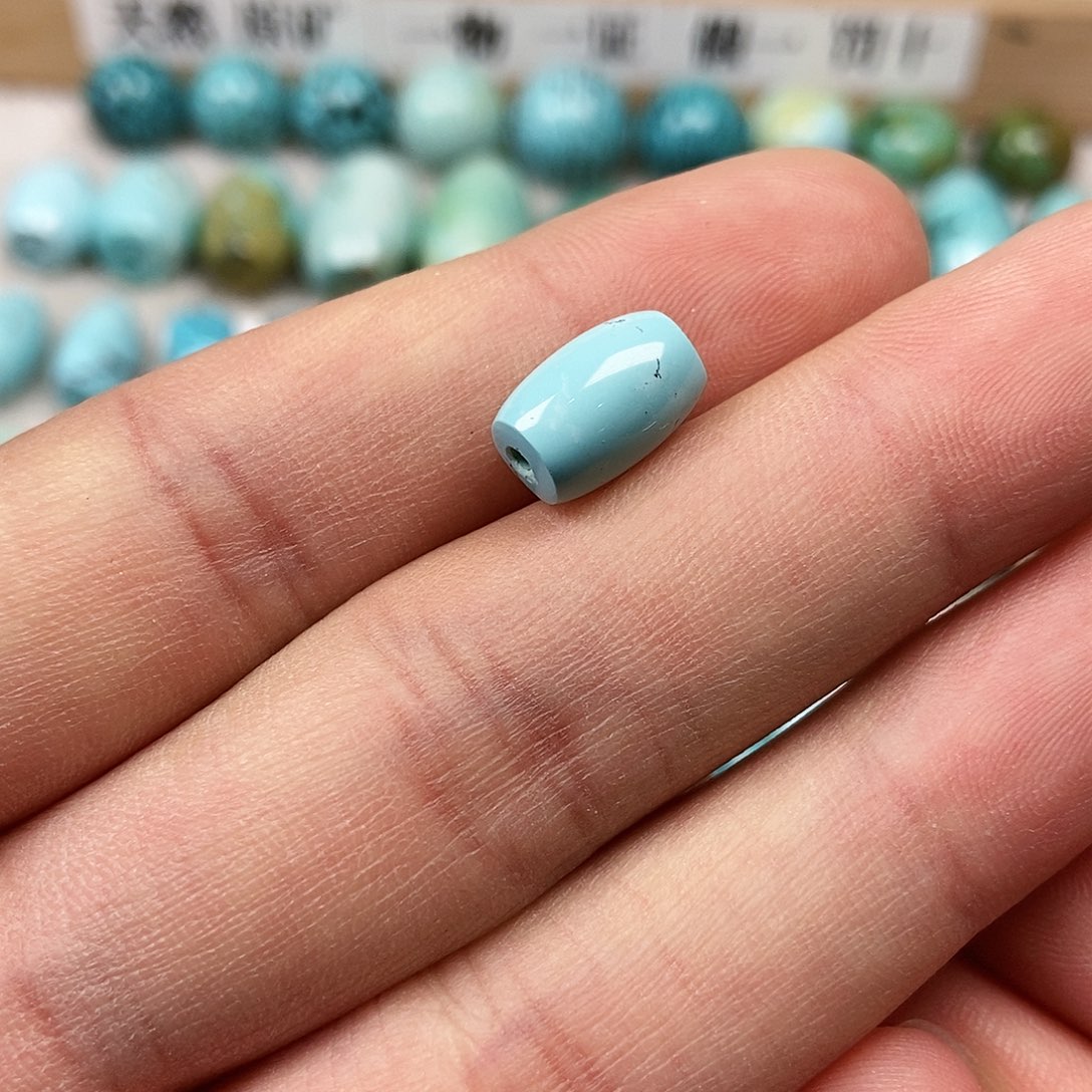 未镶嵌绿松石珠宝半成品
