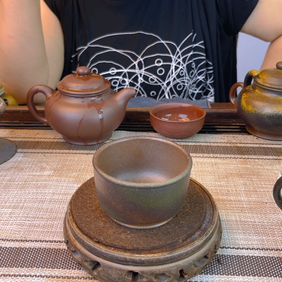 茶壶紫砂紫泥柴烧80cc