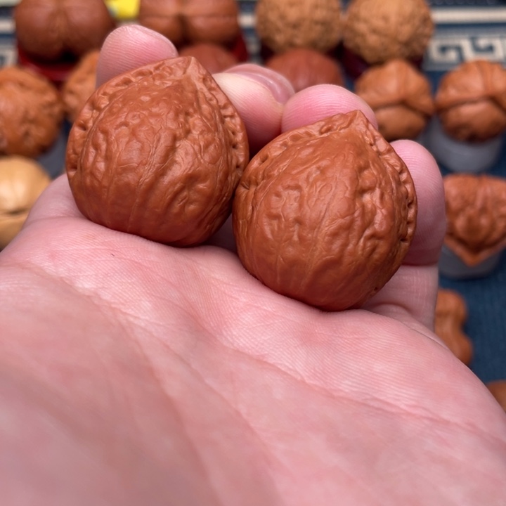 文玩核桃把件官帽