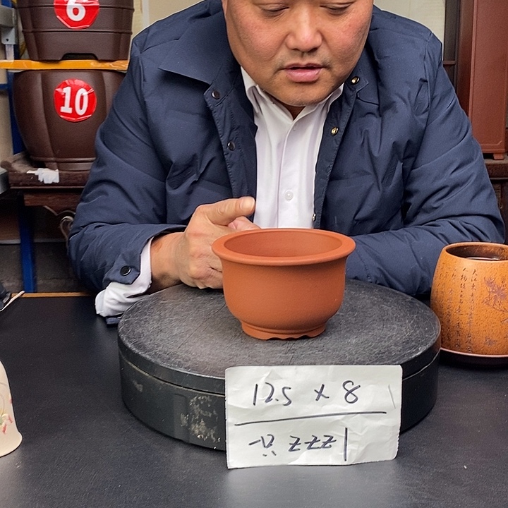 紫砂花盆货号一只ZZZ1