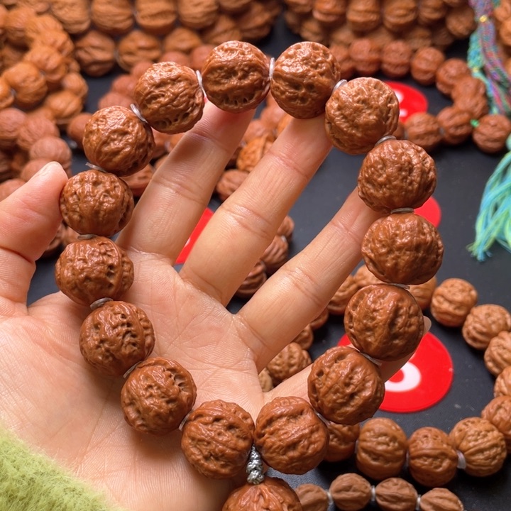 文玩核桃吊坠粗筋龙脊