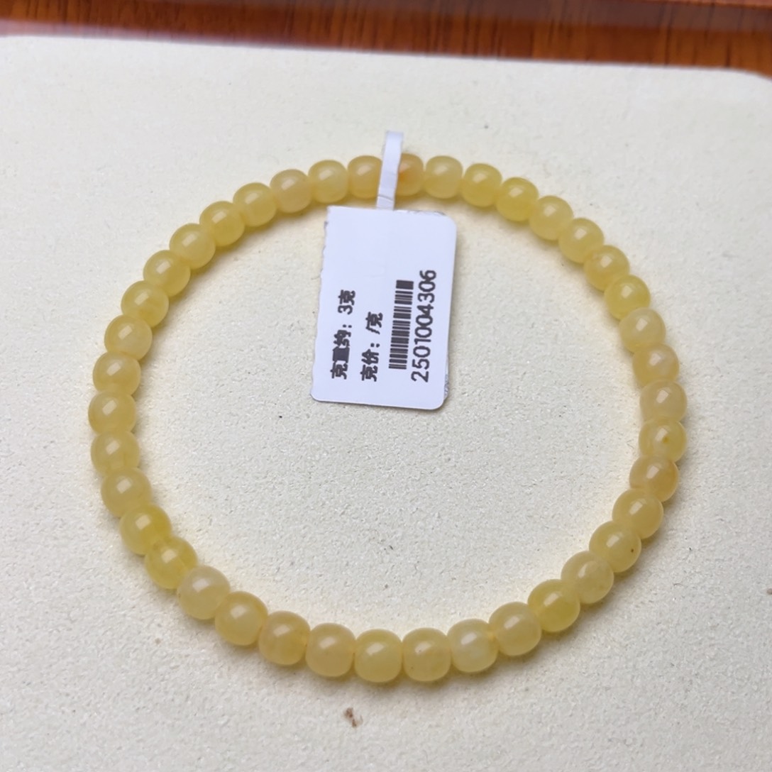 未镶嵌蜜蜡手串5+老型手串
