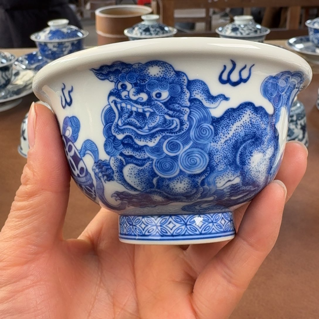 杯景德镇陶瓷手工手绘