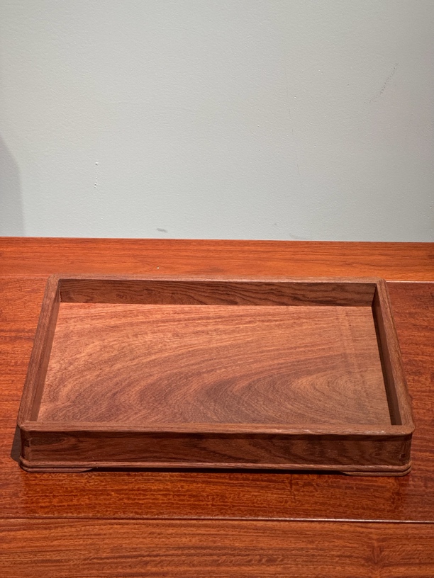 缅花大果紫檀托盘茶盘文成盘多规格一物一拍