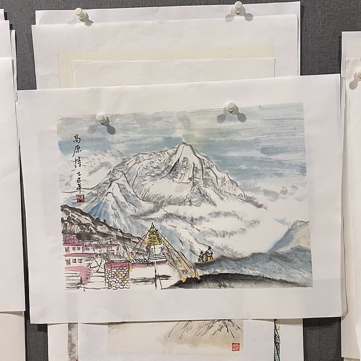 国画手写手绘作品315