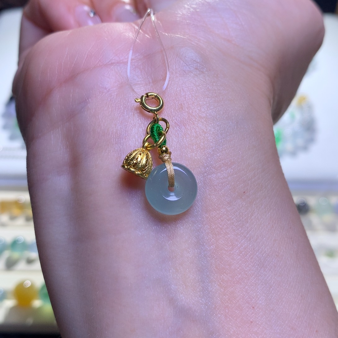 未镶嵌手链翡翠翡翠滴溜