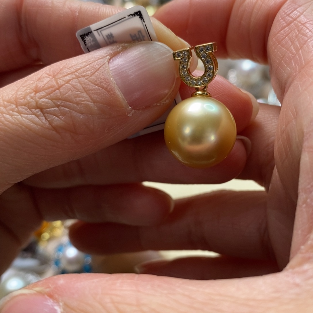 海水珍珠颈饰银S925镶嵌