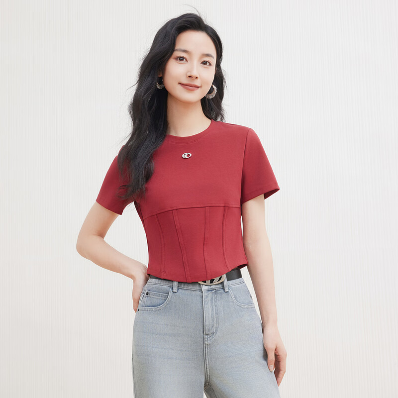 【柠檬专属】T恤女秋季新款J438261