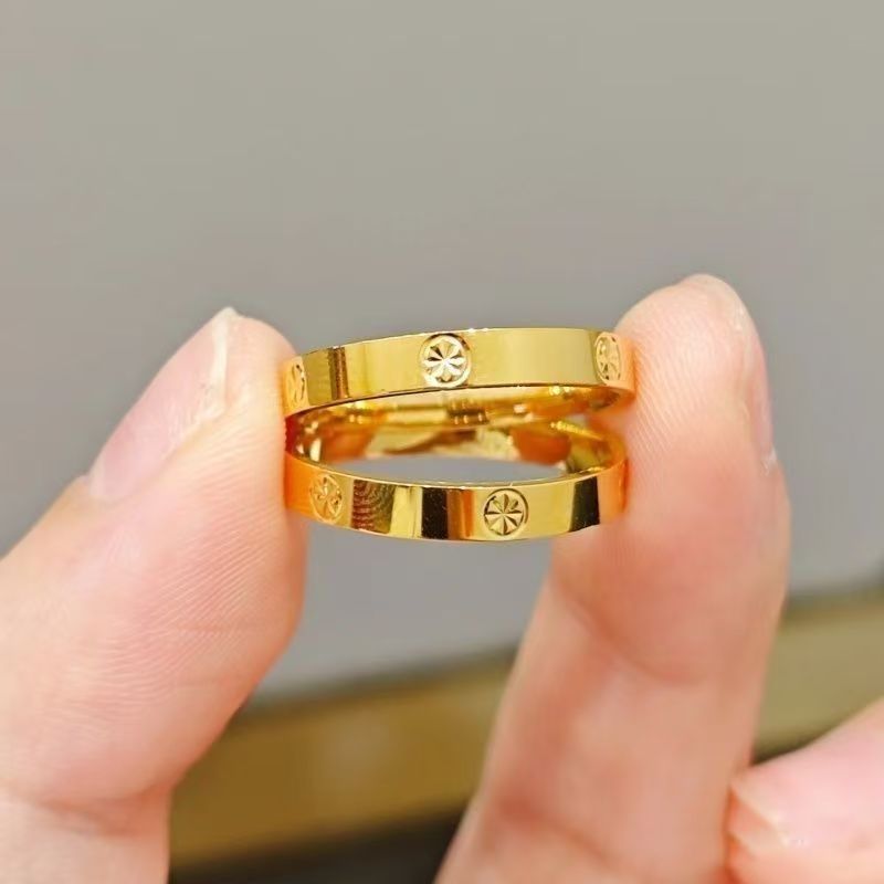 合金戒指 【米字女款戒指】手工气质改款时尚优雅工艺精美素款情侣