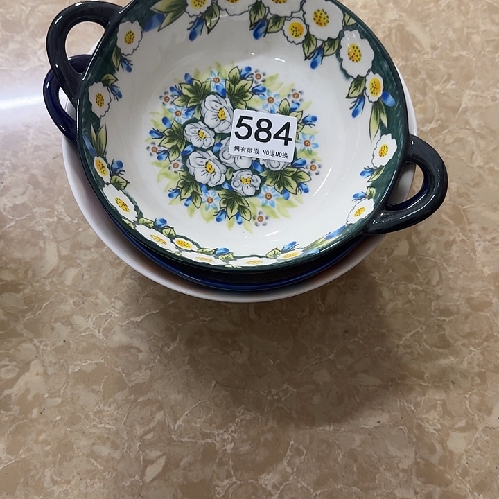 塑料陶瓷碗584三个汤碗