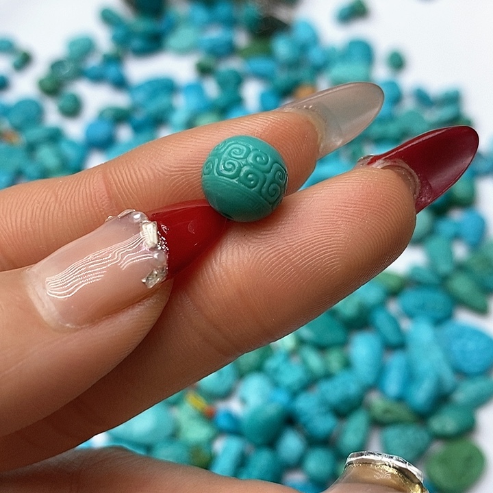 绿松石珠宝奇石未镶嵌