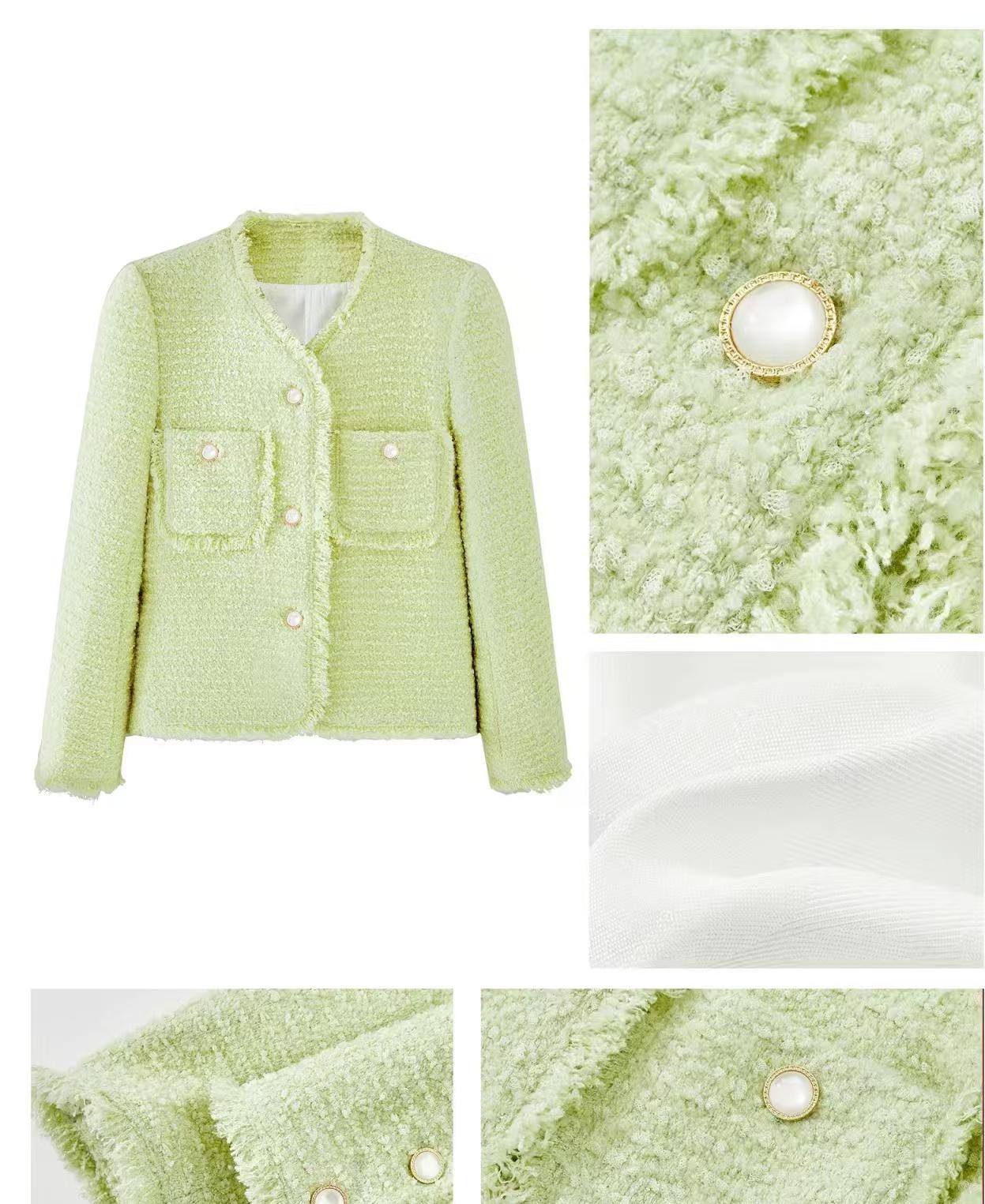 百搭显瘦网红减龄韩版重工小香风女装