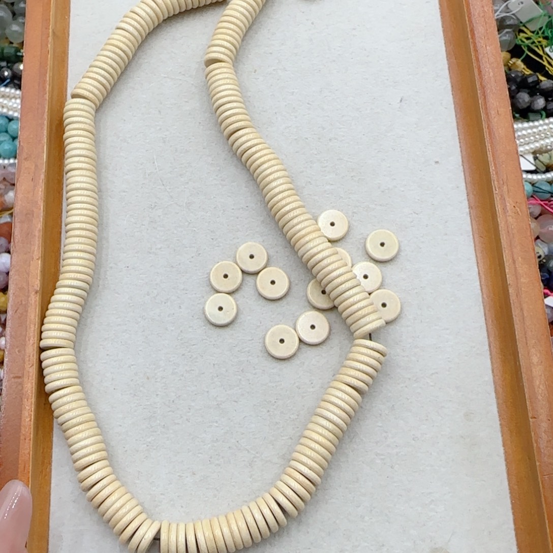 玛瑙/玉髓未镶嵌珠宝半成品氧化玛瑙隔片一条卡9