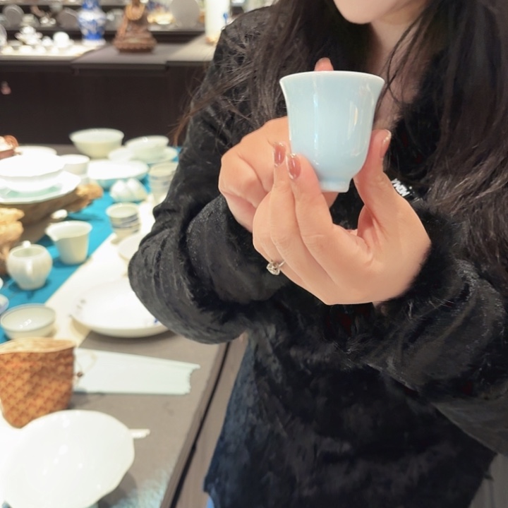 景德镇陶瓷高温闻香杯  拍一发二