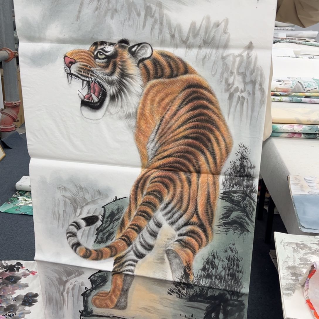 国画手绘画作品和绘画