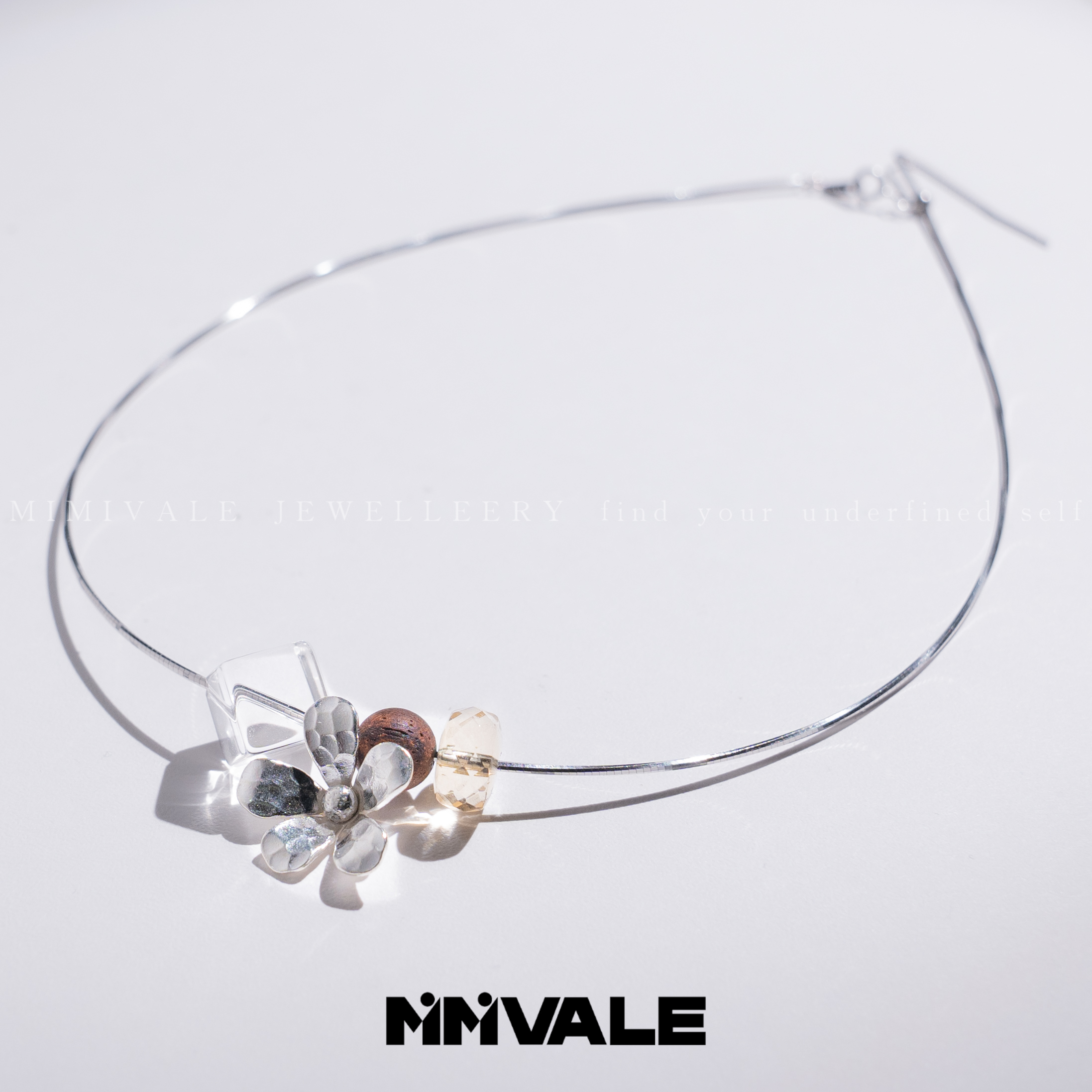 秘密山谷【 菠萝冰花】原创钻切黄水晶黄油麻丝降真香项链MMSG8258