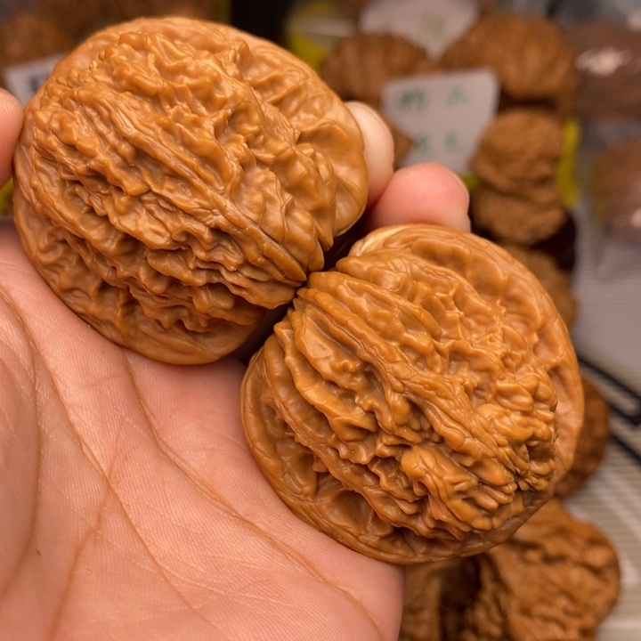 吊坠文玩核桃四座楼43