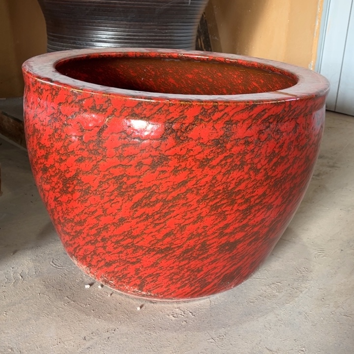 高***玉瓷片景德镇陶瓷大缸特价63*47